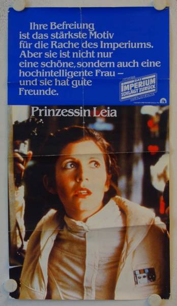 The Empire strikes back original release german special movie poster